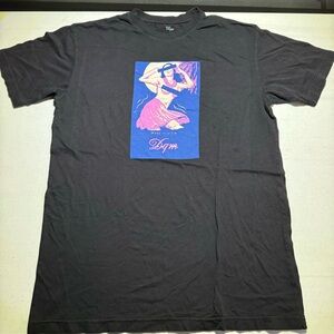 NEW DQM DAVID’S QUALITY MEETS NY BLACK T-SHIRT SZ MEDIUM M